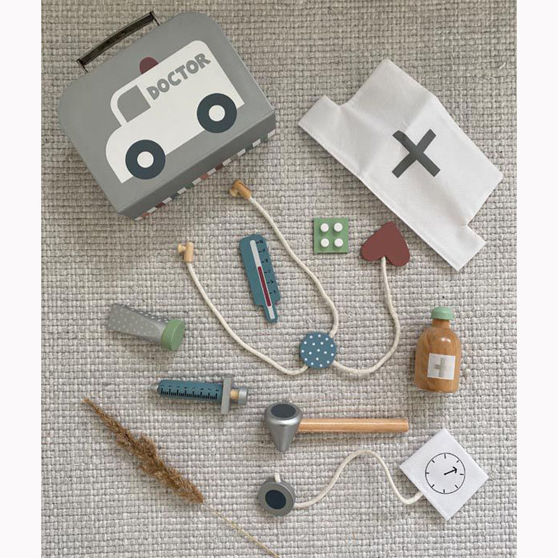 Jabadabado Arztkoffer in silber