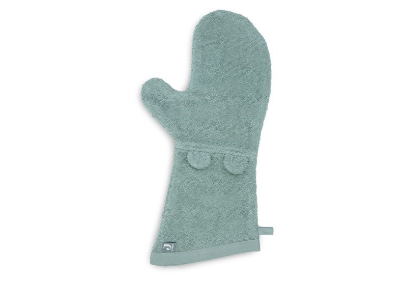 Jollein Waschhandschuh Frottee mit Ohren in ash green