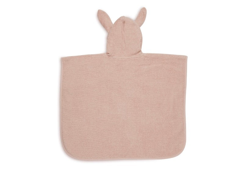 Jollein Badeponcho mit Hasenohren in pale pink