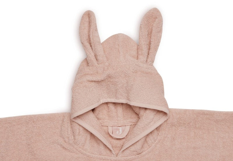 Jollein Badeponcho mit Hasenohren in pale pink