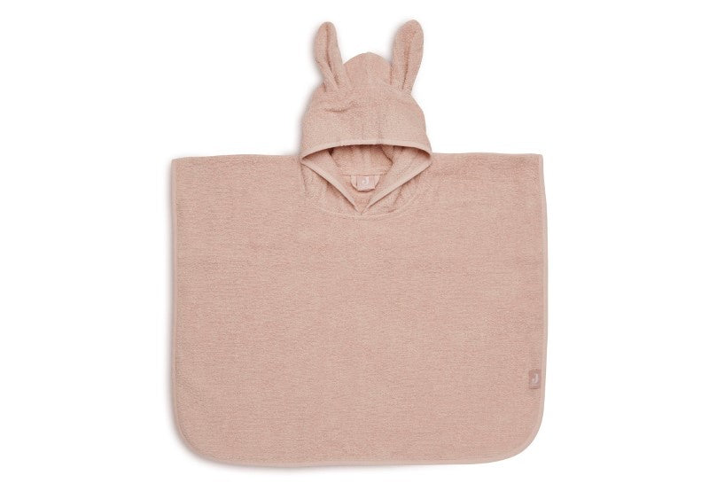 Jollein Badeponcho mit Hasenohren in pale pink