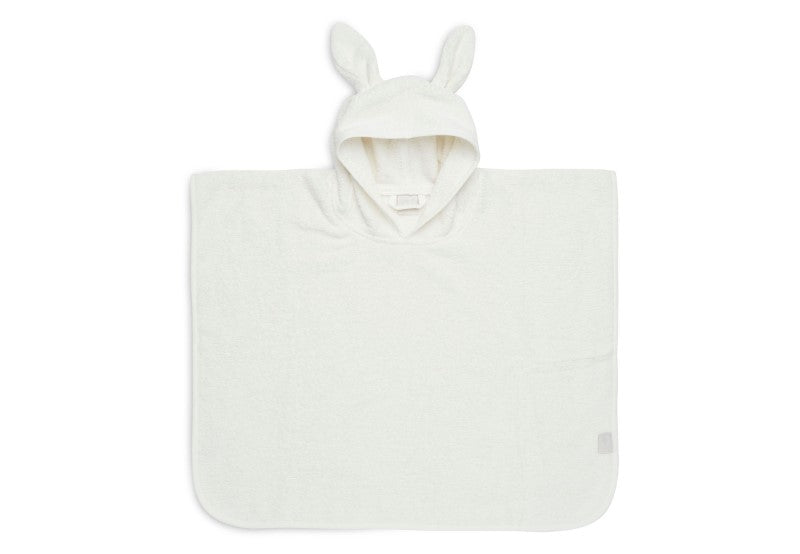 Jollein Badeponcho mit Hasenohren in ivory