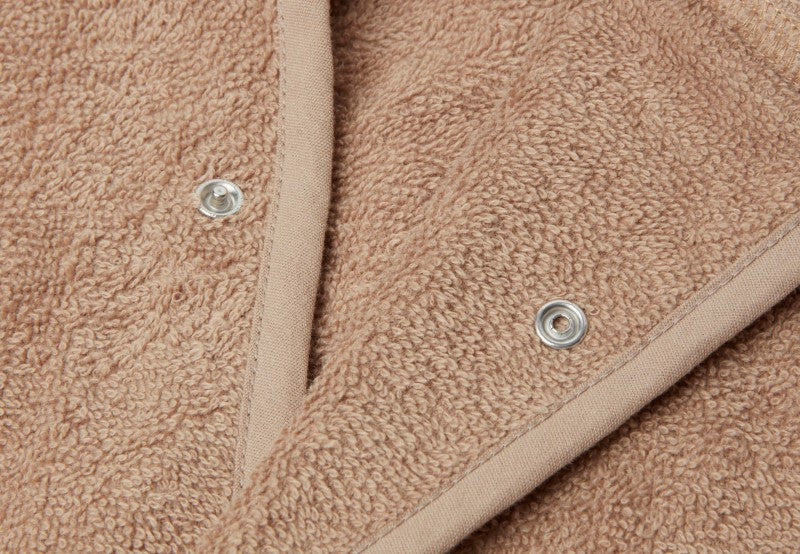 Jollein Bademantel mit Hasenohren 3-4 Jahre in biscuit