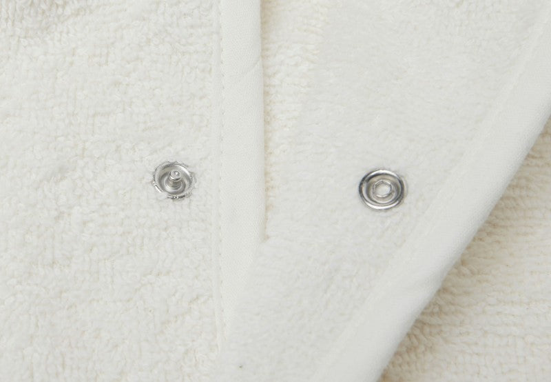 Jollein Bademantel mit Hasenohren 1-2 Jahre in ivory