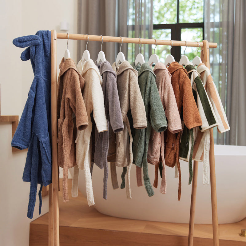 Jollein Bademantel mit Hasenohren 1-2 Jahre in ivory