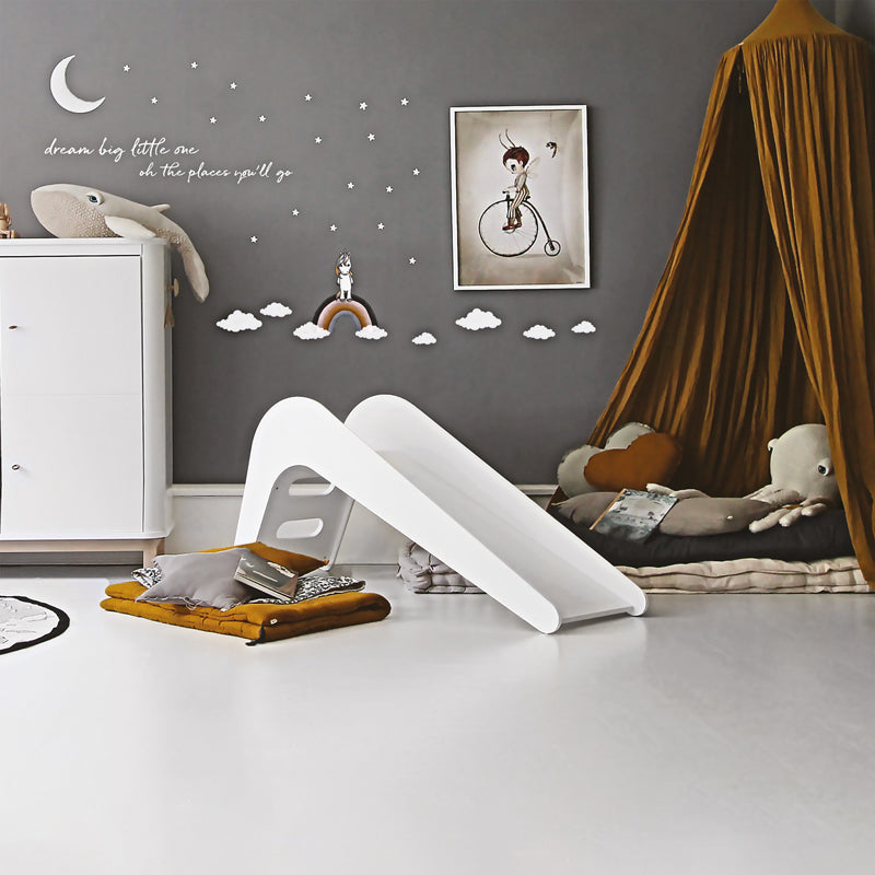 Jupiduu Indoor Kinderrutsche White Elephant - weiß