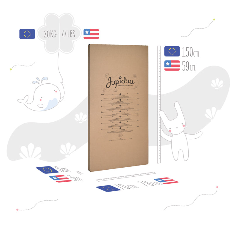 Jupiduu Indoor Kinderrutsche White Elephant - weiß