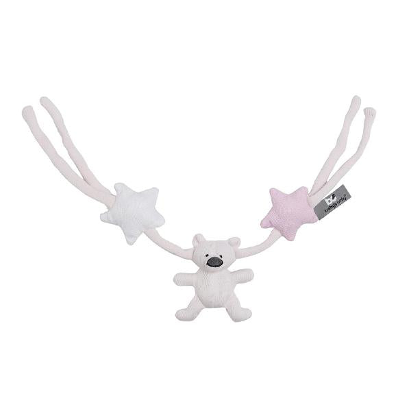 Baby's Only Wagenkette in klassisch rosa/babyrosa/weiß 25x10x5cm