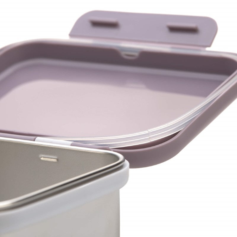 Lässig Edelstahl Brotdose Adventure Libelle lila