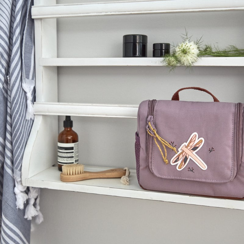 Lässig Kulturbeutel Adventure Libelle in lila