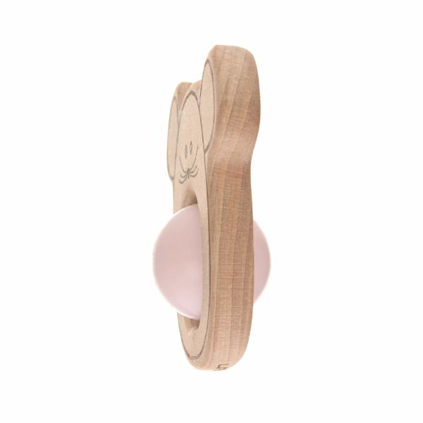 Lässig Greifling mit Silikon-Ball Little Chums rosa