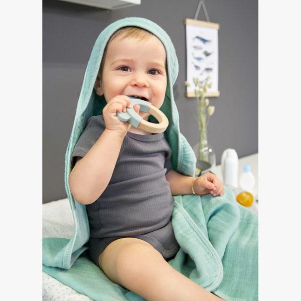 Lässig Greifling mit Beißhilfe Little Chums rosa