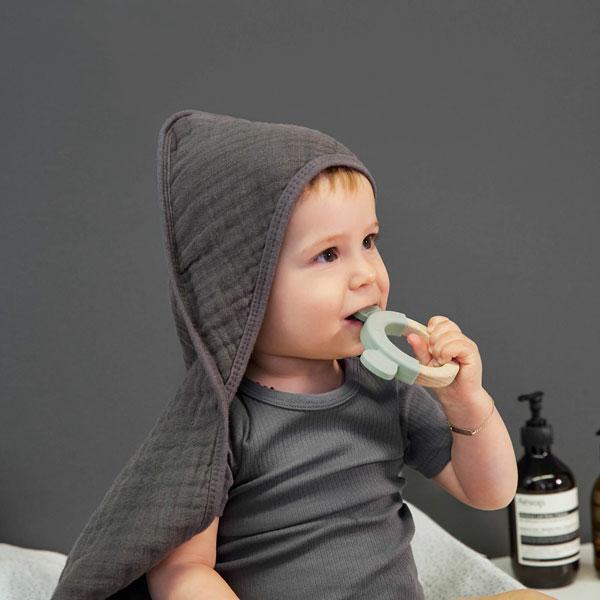 Lässig Greifling mit Beißhilfe Little Chums rosa