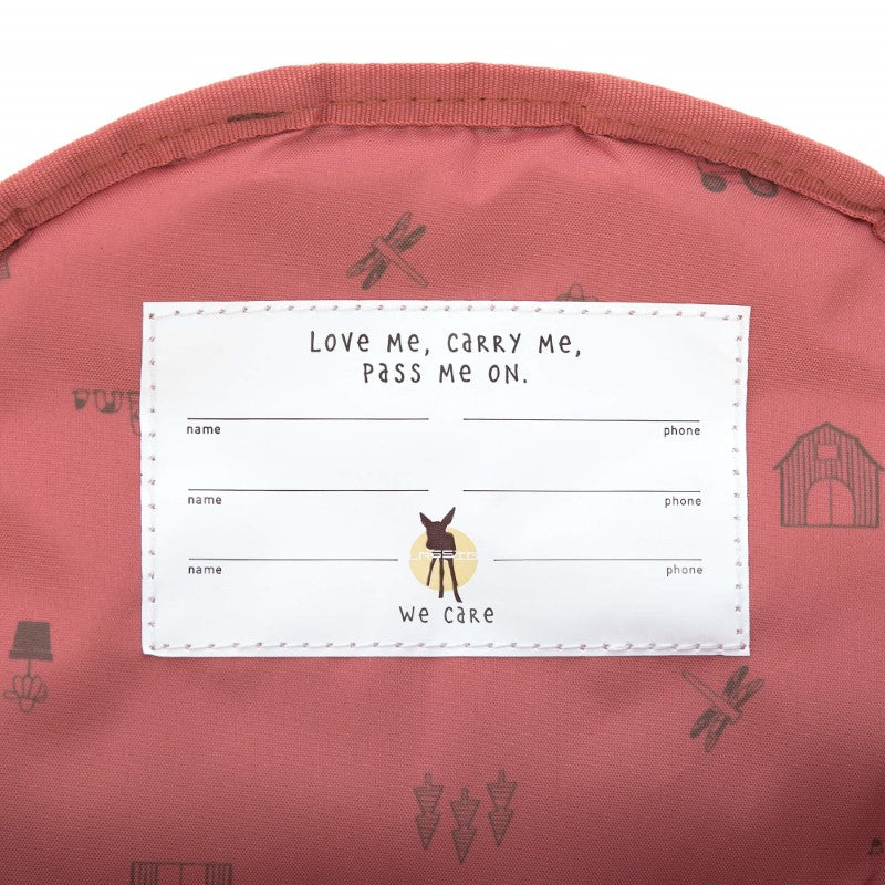 Lässig kleiner Rucksack Adventure Libelle in lila