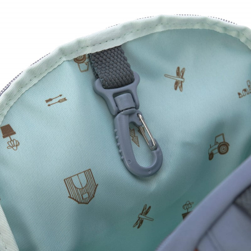 Lässig kleiner Rucksack Adventure Traktor in blau