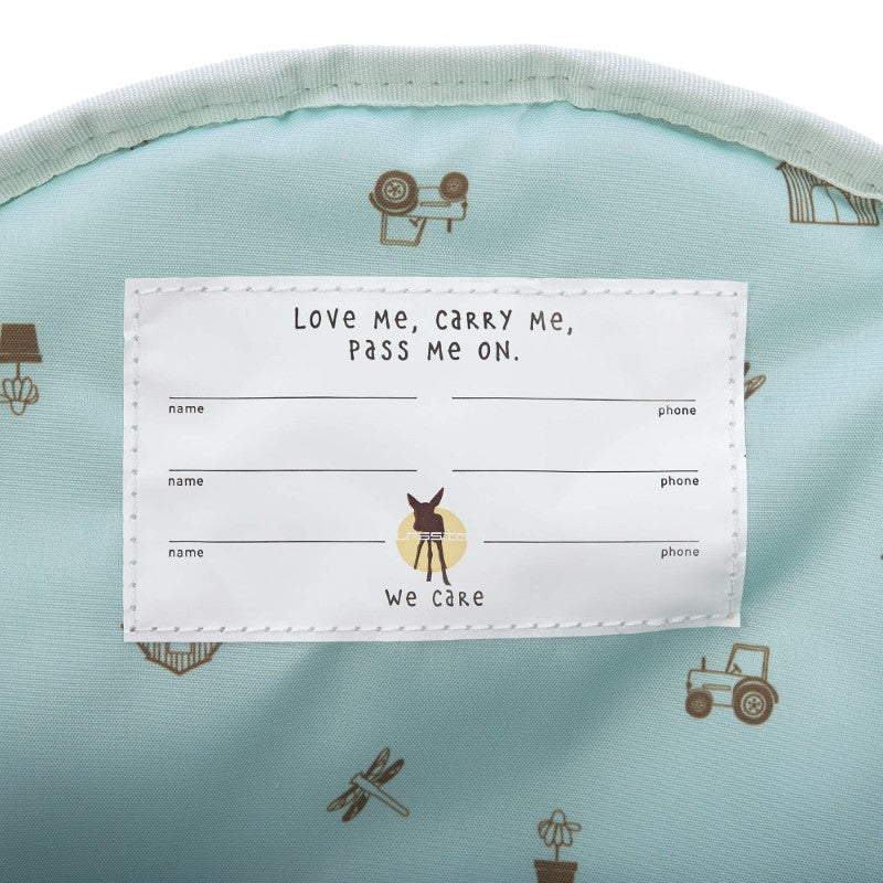 Lässig kleiner Rucksack Adventure Traktor in blau