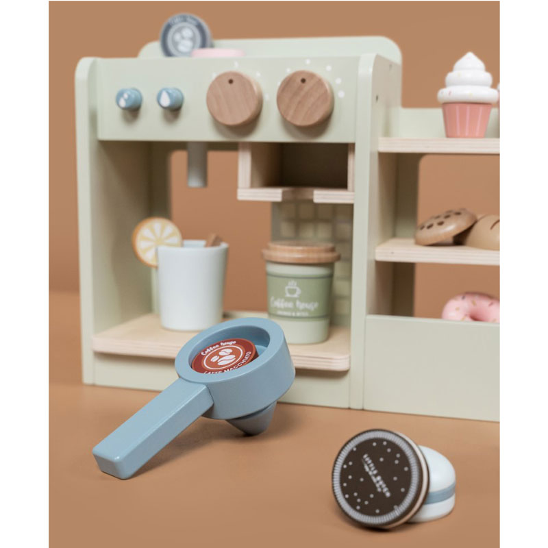 Little Dutch Holzspielzeug Kaffee Ecke mint