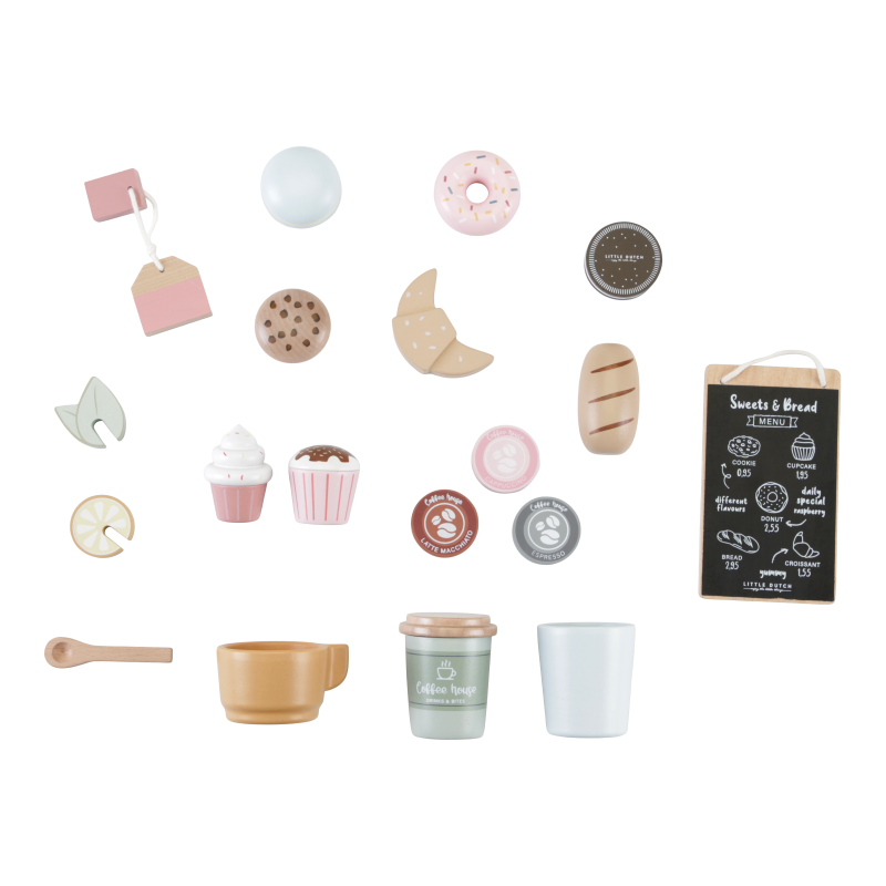 Little Dutch Holzspielzeug Kaffee Ecke mint