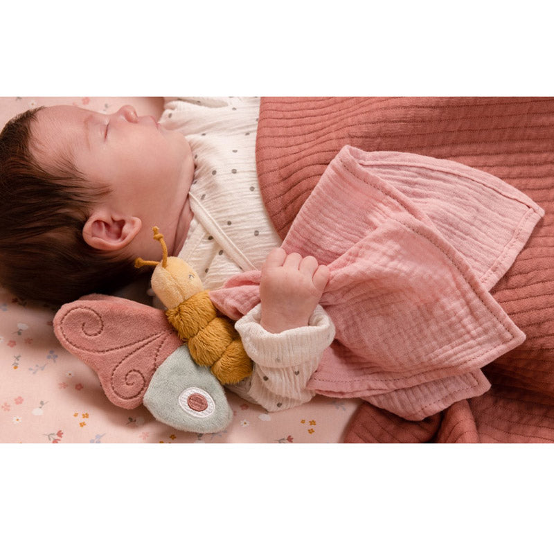 Little Dutch Geschenkset 3-tlg. "Flowers & Butterflies" pink/bunt