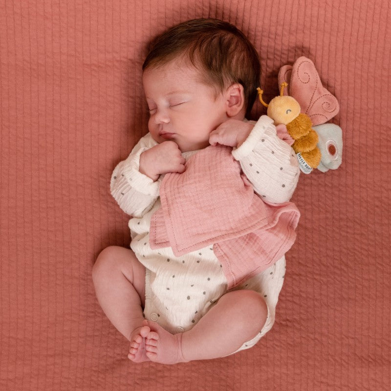 Little Dutch Geschenkset 3-tlg. "Flowers & Butterflies" pink/bunt