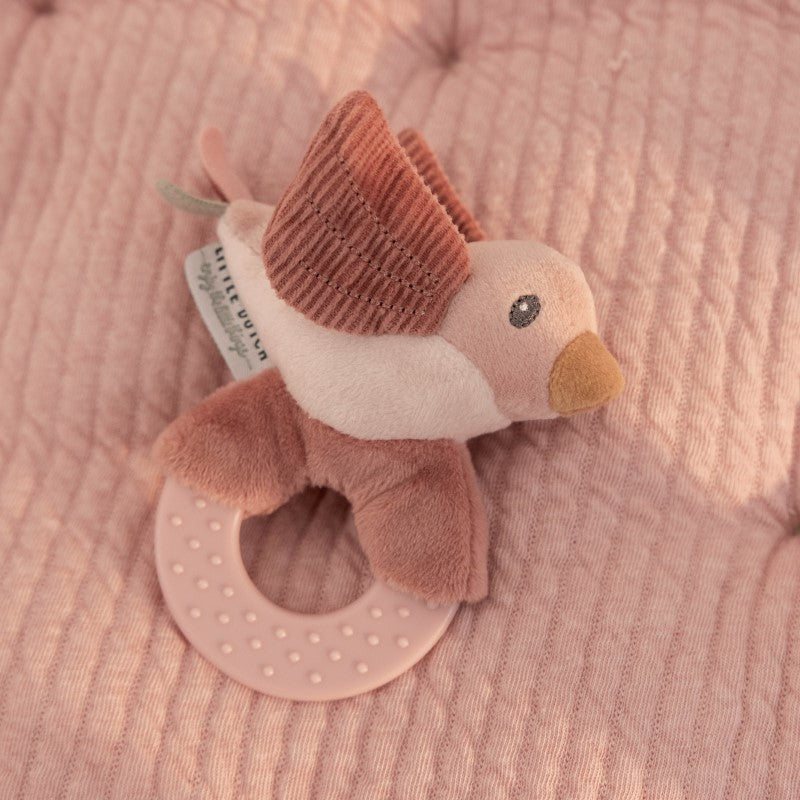 Little Dutch Geschenkset 3-tlg. "Flowers & Butterflies" pink/bunt