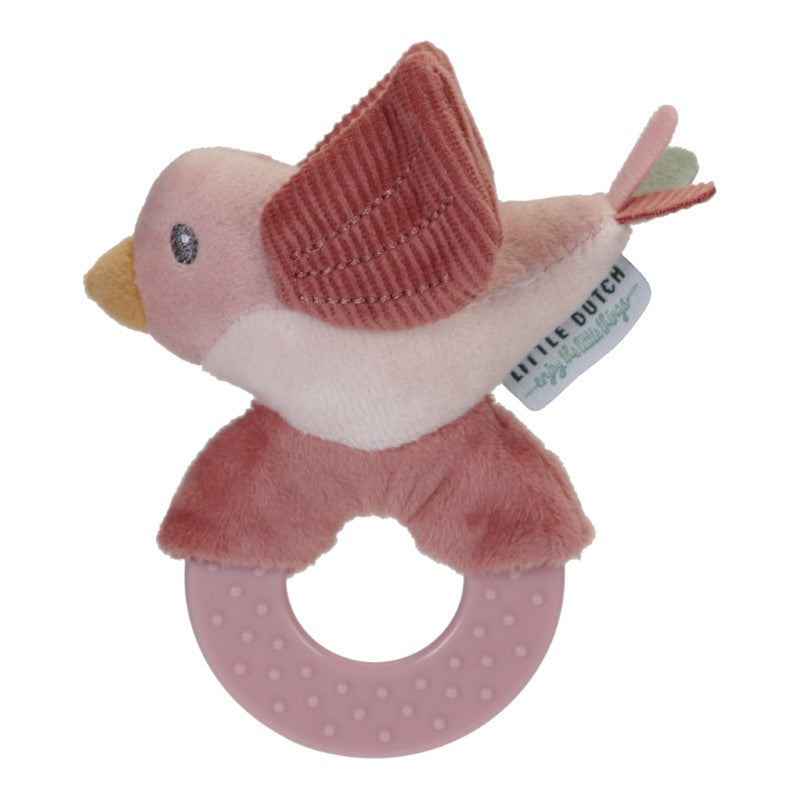 Little Dutch Geschenkset 3-tlg. "Flowers & Butterflies" pink/bunt