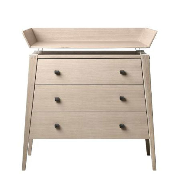 Leander Linea Wickelaufsatz für Kommode in Eiche