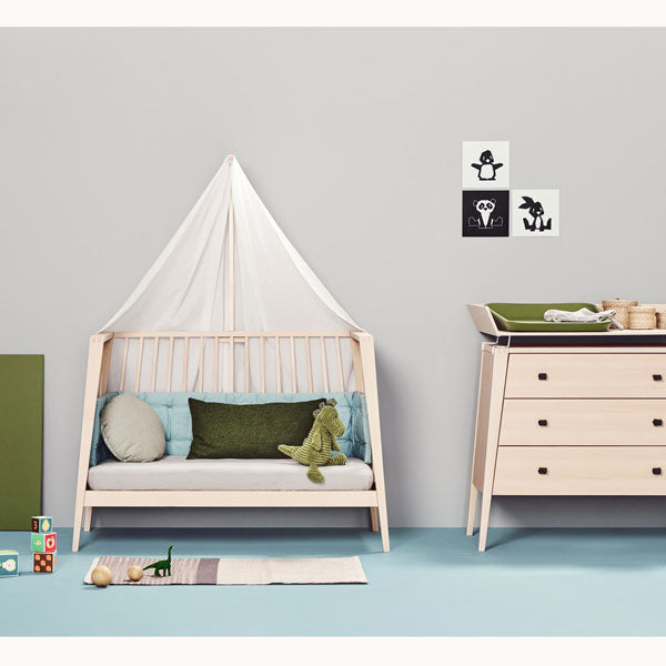 Leander Himmelgestell für Linea/Luna Babybett in Buche