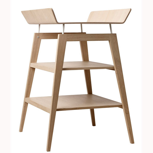 Leander Linea Wickeltisch in Eiche mit Schaumauflage