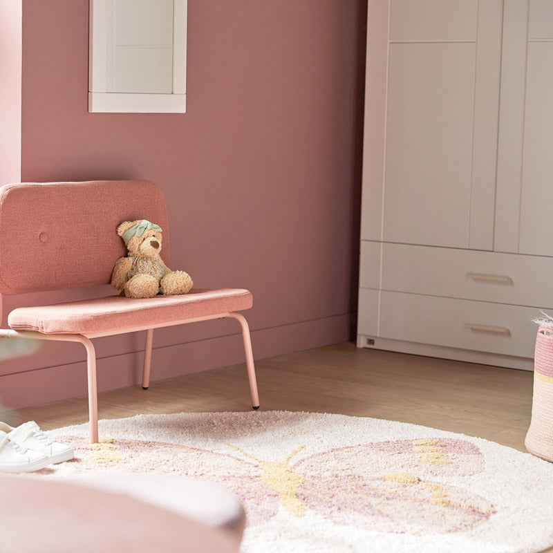 LIFETIME Kleiderschrank mit 3 Türen und 4 Schubladen in weiß oder white wash - 150x203cm - Griffe wählbar