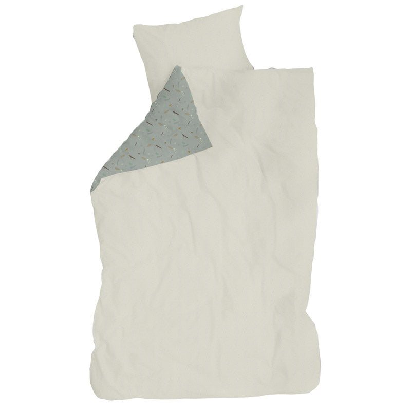 LIFETIME Bettwäsche Nature Trip 135x200cm; 80x80/60x70/50x75cm AUSSTELLUNGSSTÜCK