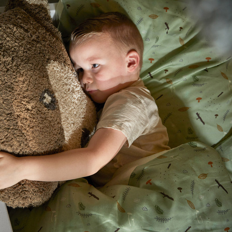 LIFETIME Bettwäsche Nature Trip 135x200cm; 80x80/60x70/50x75cm AUSSTELLUNGSSTÜCK