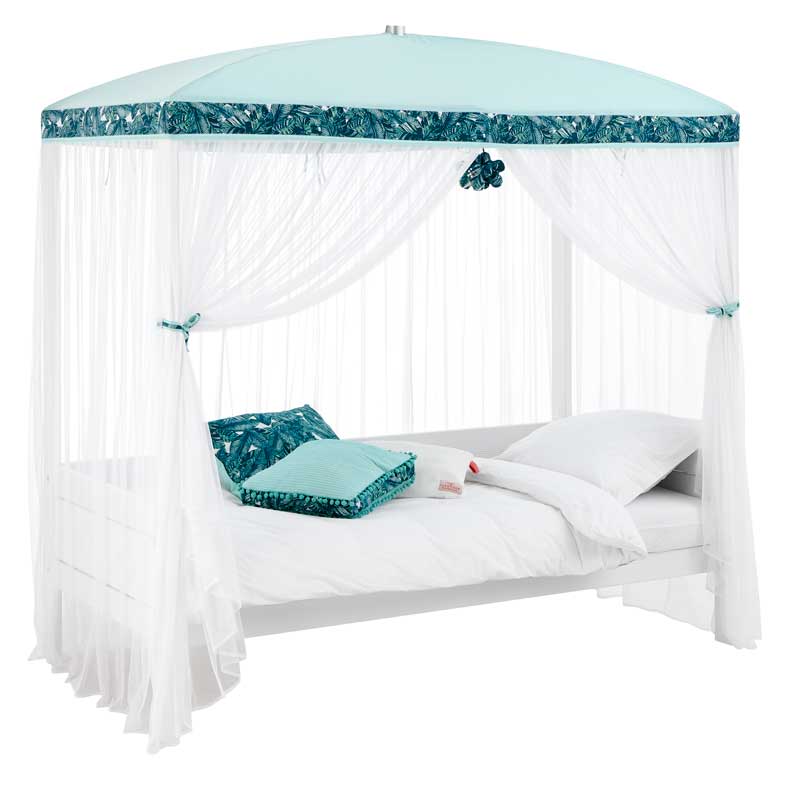 LIFETIME Himmelbett für Lifetime-Betthimmel - Bett in weiß oder white wash