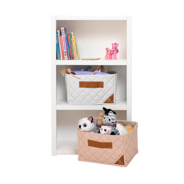 LIFETIME Regalsystem - Regal Höhe 159cm mit 3 Einlegeböden in weiß oder white wash