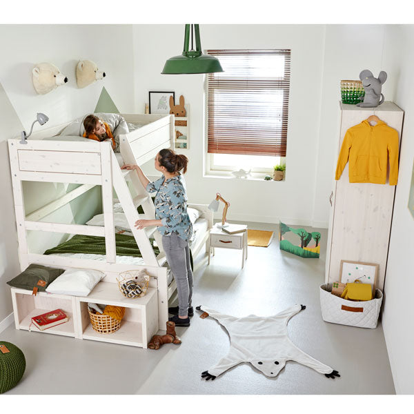 LIFETIME Regalsystem - Regal 1 Fach in weiß oder white wash