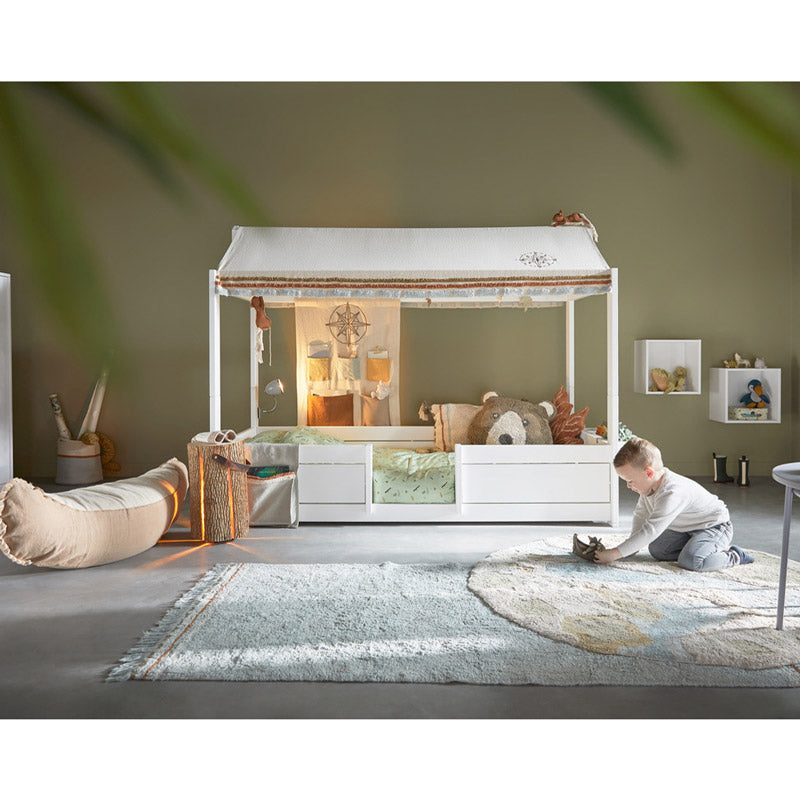 LIFETIME rechteckiges Kissen Canoe Adventure 40x60cm