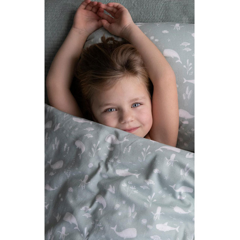 Little Dutch Fußsack "Ocean mint"