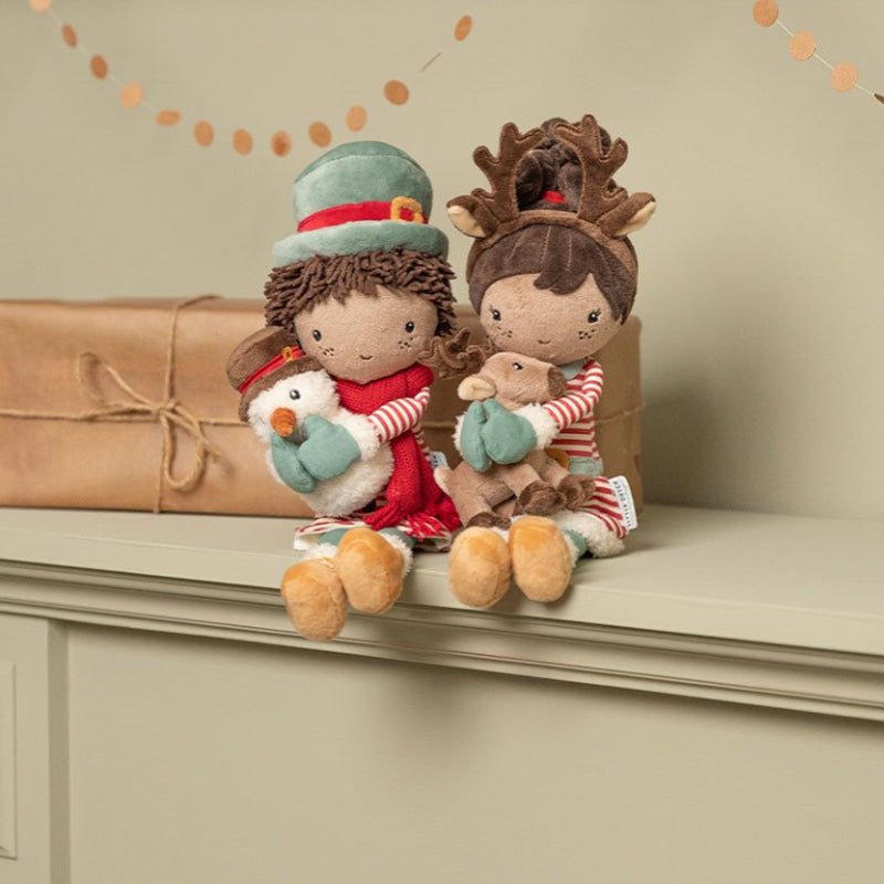 Little Dutch Kuschelpuppe Weihnachten Evi in 35cm