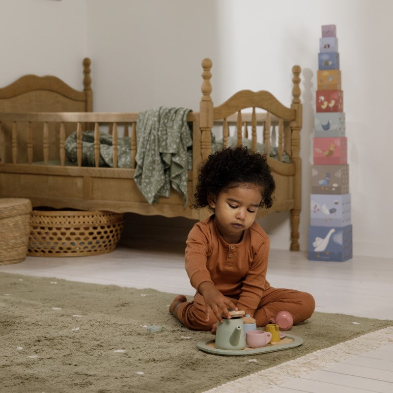 Little Dutch Holzspielzeug Teeset pastell 10-tlg.