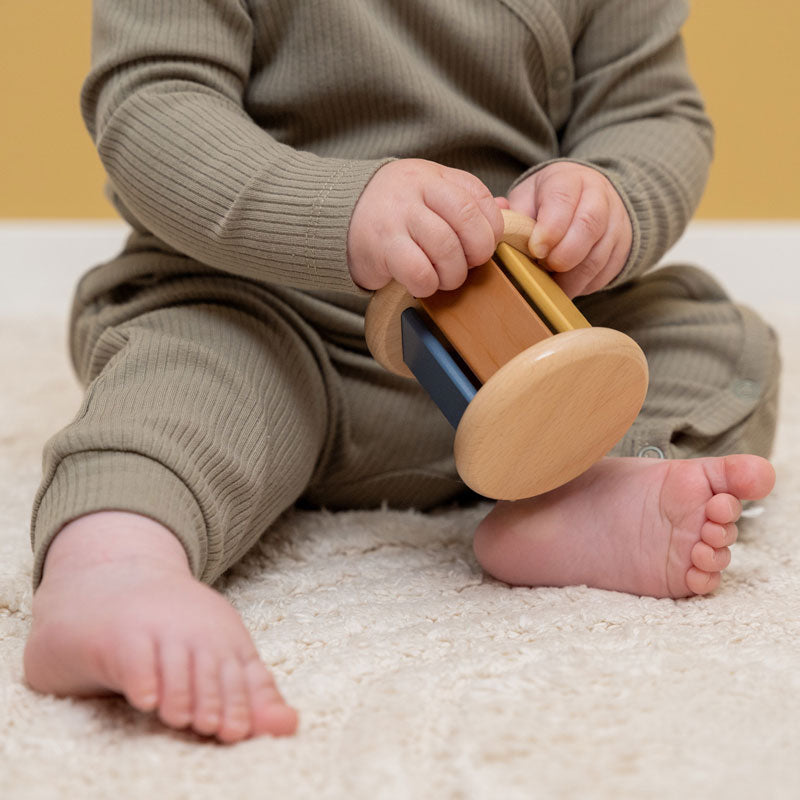 Little Dutch Holzspielzeug Rassel in vintage