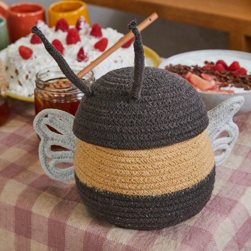 Lorena Canals Korb 'Baby Bee' in Ø15x15 cm