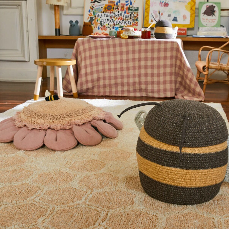 Lorena Canals Korb 'Mama Bee' in Ø30x32 cm