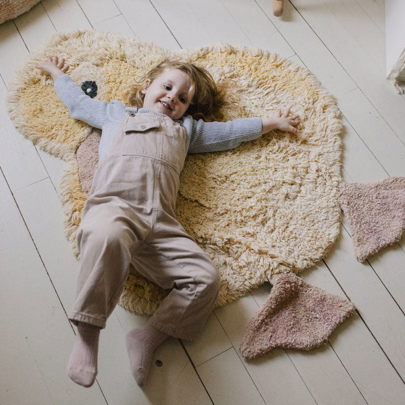 Lorena Canals waschbarer Teppich 'Ducky' 90x120cm