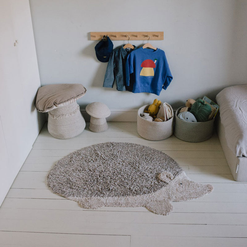 Lorena Canals waschbarer Teppich 'Hedgehog' 90x130cm