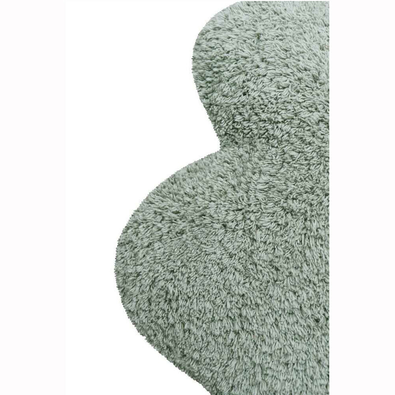 Lorena Canals Bodenkissen "Clouds" blue sage 40x50cm