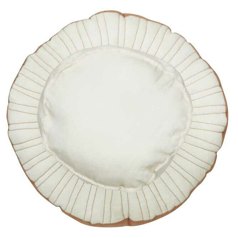 Lorena Canals Kissen "Boletus" chestnut/natural Ø25x30cm