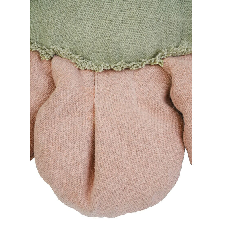 Lorena Canals Bodenkissen 'Pink Daisy' Ø70cm