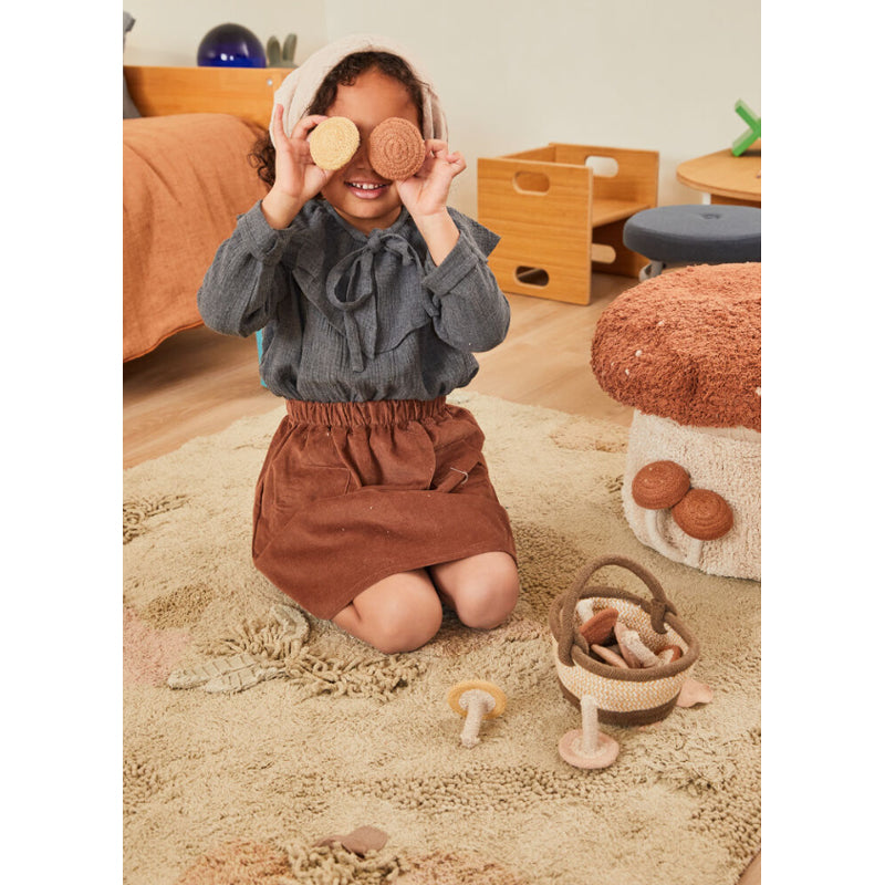 Lorena Canals waschbarer Teppich 'Mushroom Forest' 120x160cm