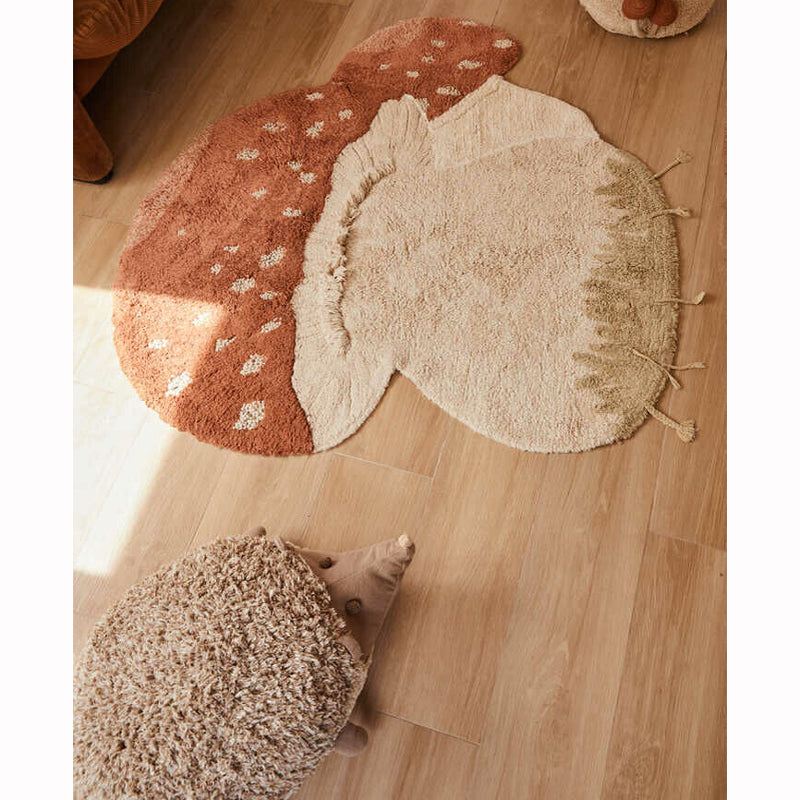 Lorena Canals waschbarer Teppich 'Boletus' 120x120cm