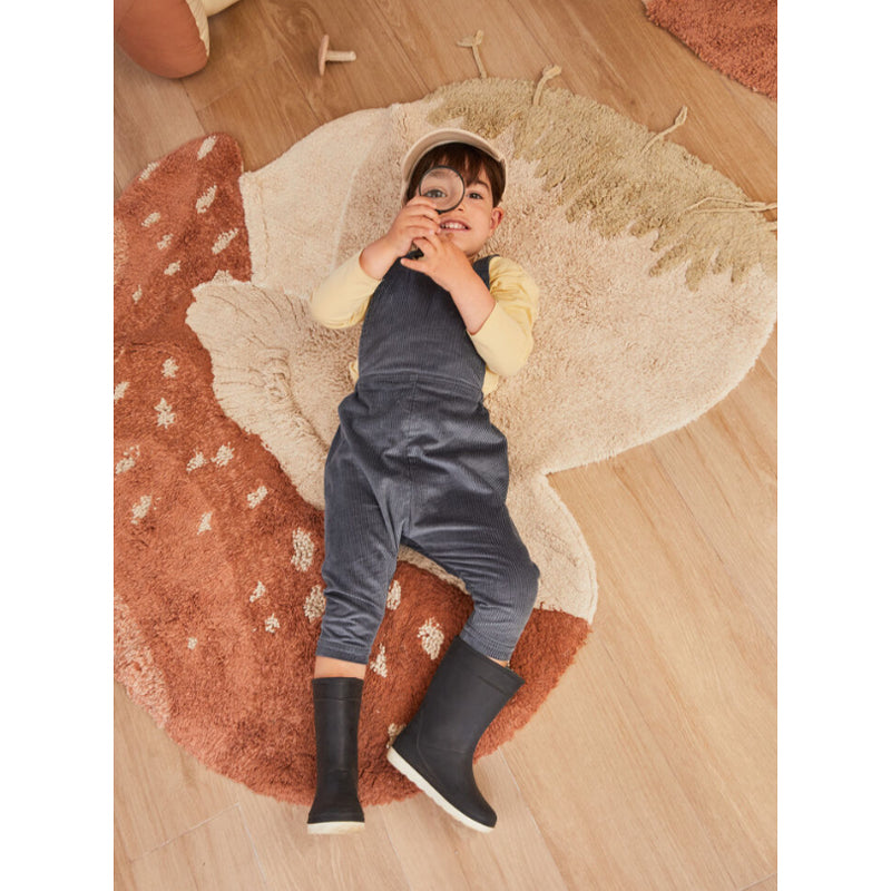 Lorena Canals waschbarer Teppich 'Boletus' 120x120cm